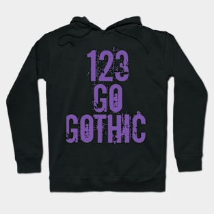 123 go gothic Hoodie